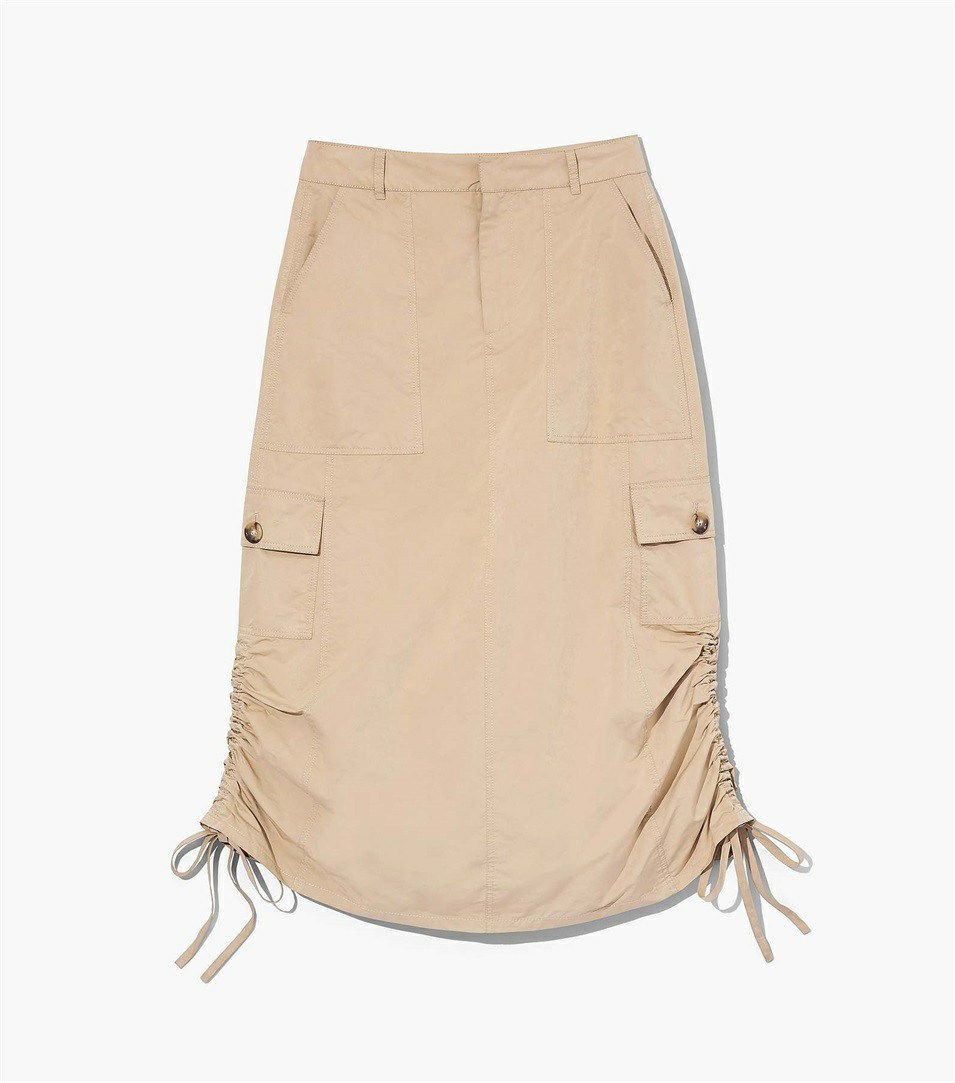 Beige Women\'s Marc Jacobs The Cargo Skirts | KRV-803915