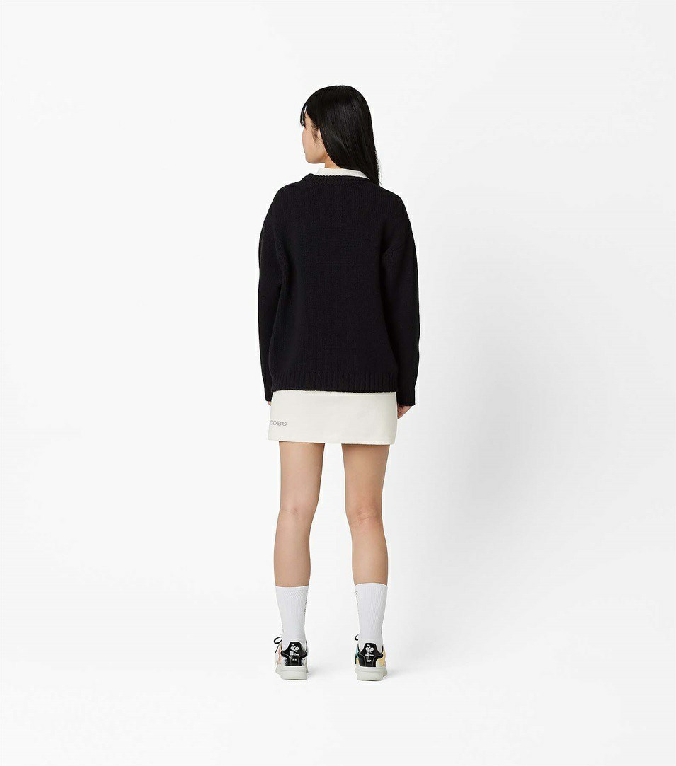 Black Women's Marc Jacobs The Big Sweaters | AZL-931802