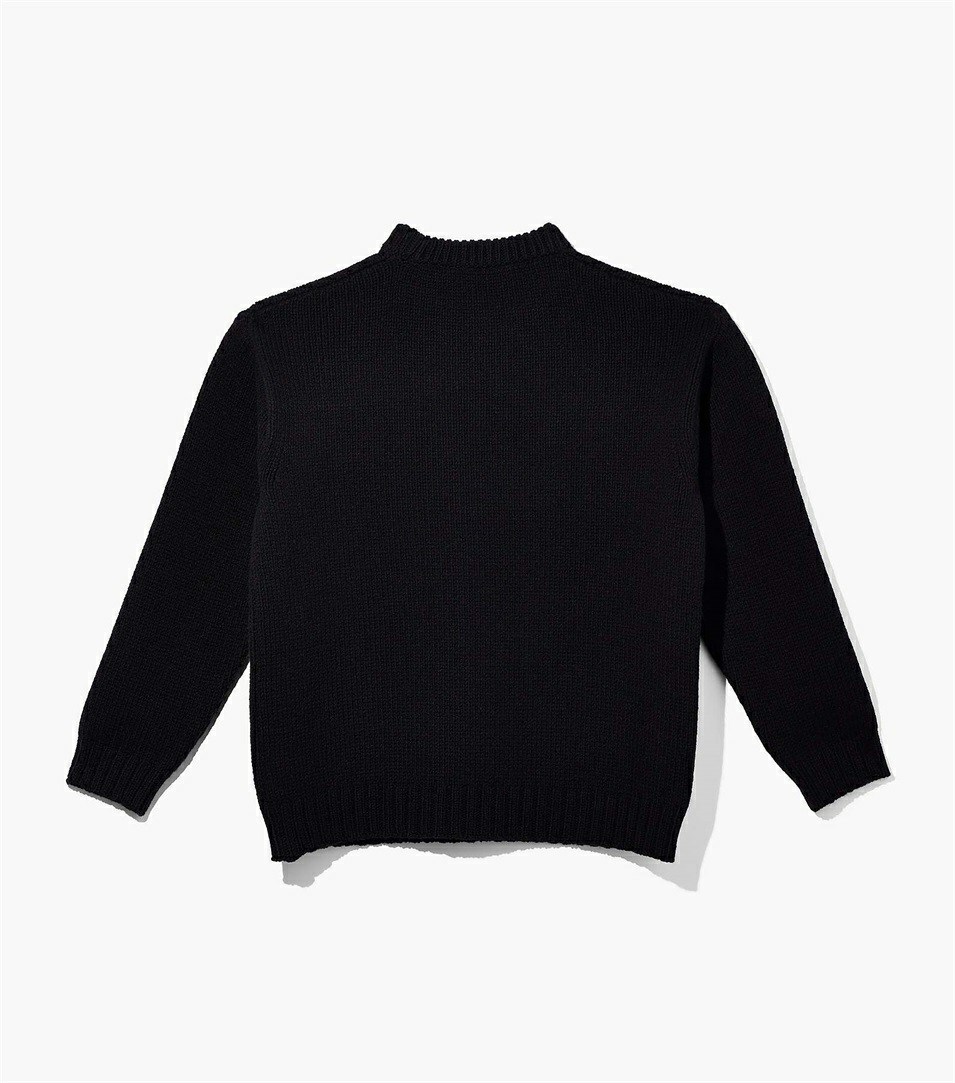 Black Women's Marc Jacobs The Big Sweaters | AZL-931802