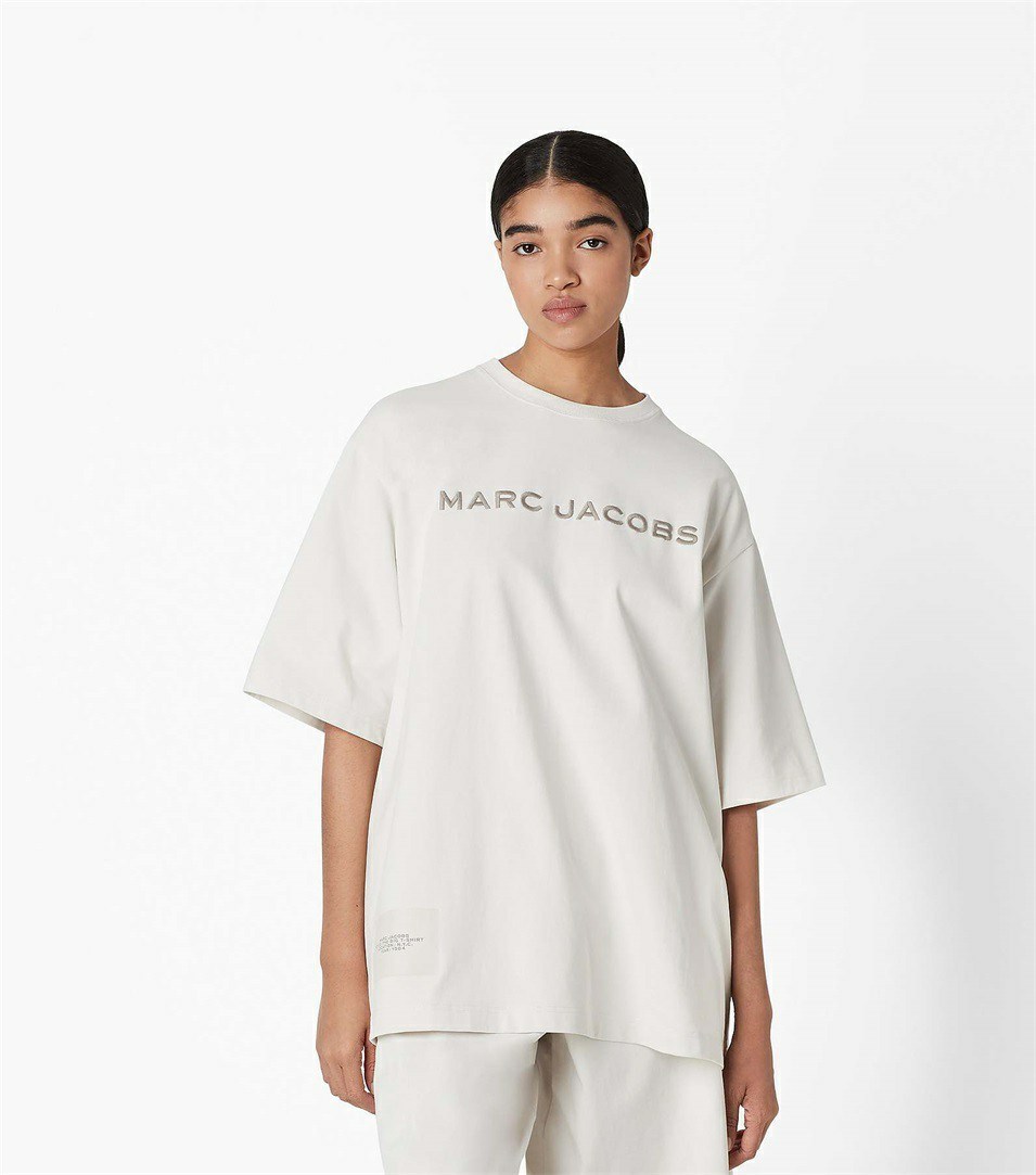 Black Women's Marc Jacobs The Big T Shirts | LIP-108693