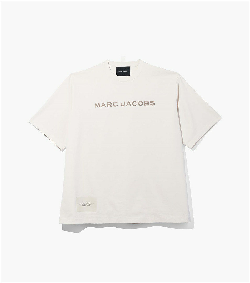 Black Women\'s Marc Jacobs The Big T Shirts | LIP-108693