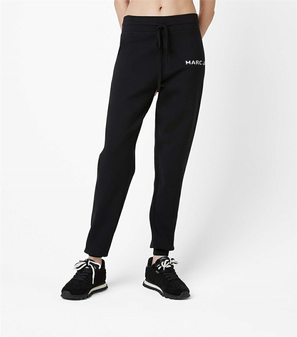 Black Women's Marc Jacobs The Knit Pants | IXJ-067832