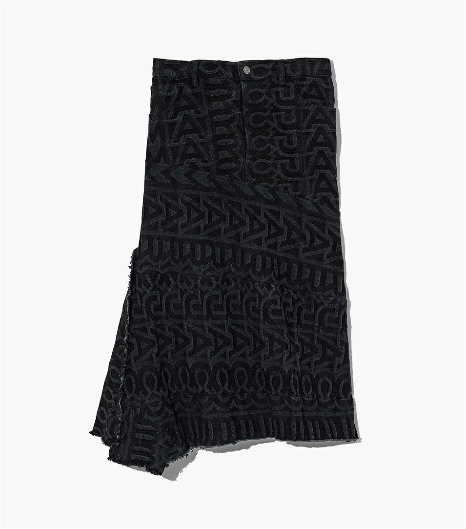 Black Women\'s Marc Jacobs The Monogram Denim Skirts | WJC-105426