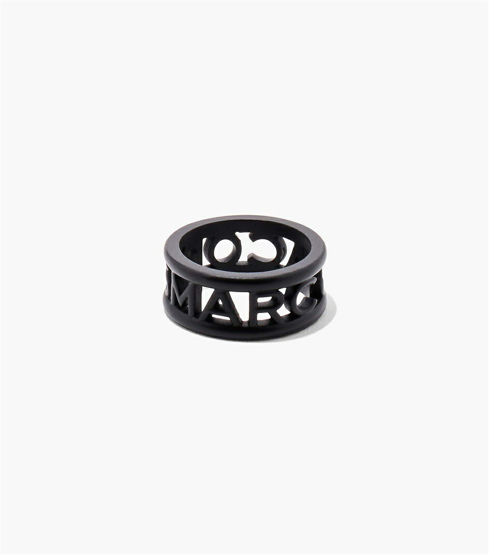 Black Women\'s Marc Jacobs The Monogram Logo DTM Jewelry | MYU-215836