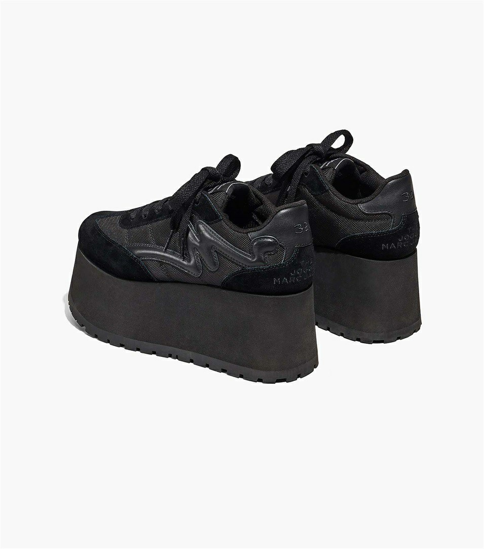 Black Women's Marc Jacobs The Platform Sneakers | EBX-980527