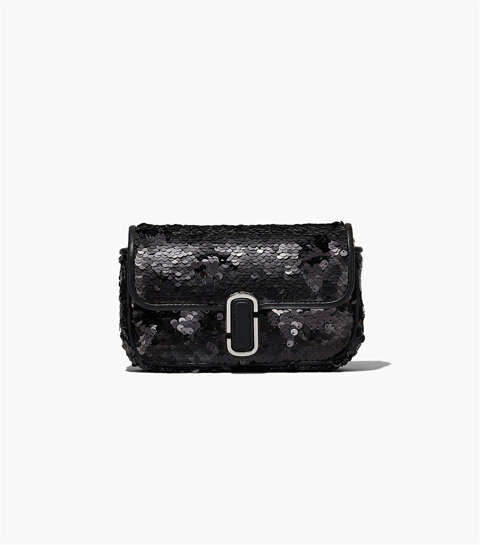 Black Women's Marc Jacobs The Sequin J Marc Mini Shoulder Bags | SUT-410728