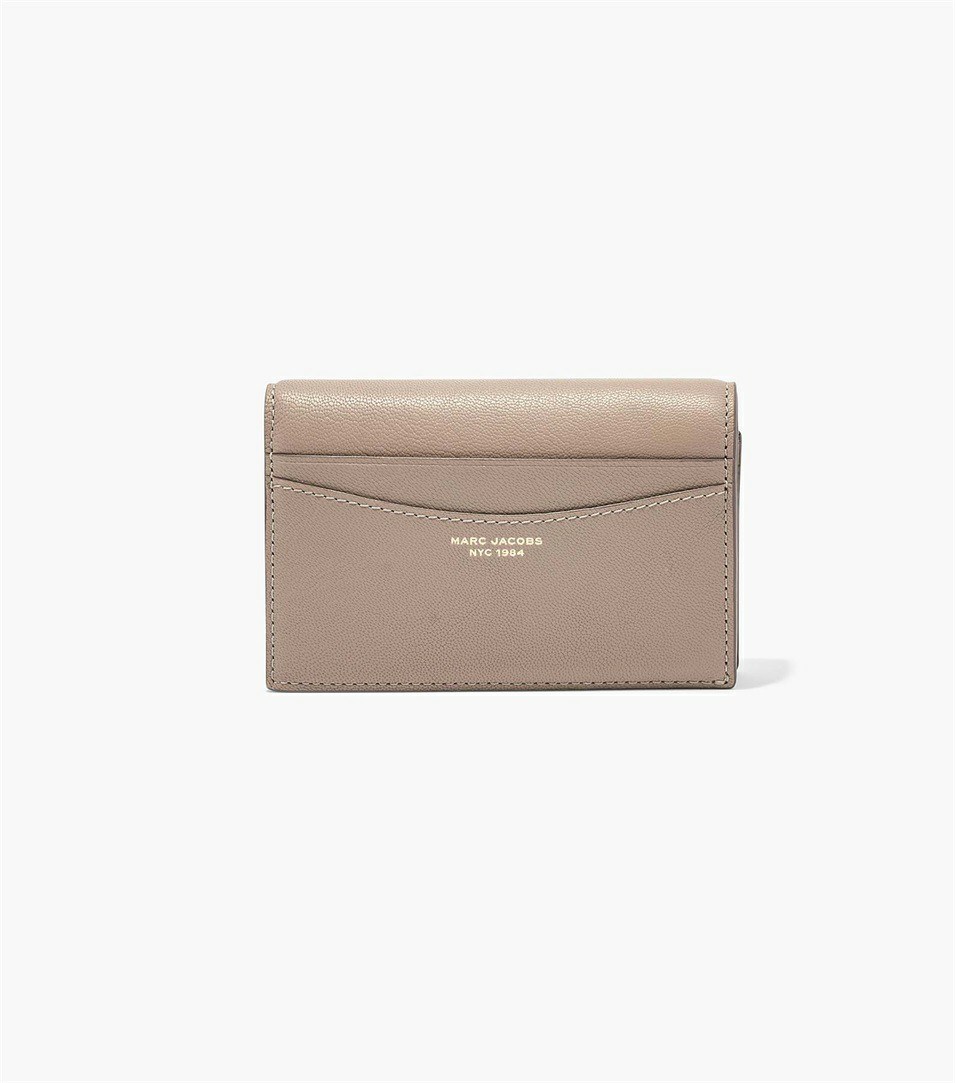 Black Women\'s Marc Jacobs The Slim 84 Bifold Wallets | IAS-814295