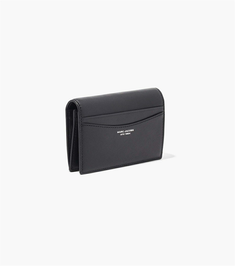 Black Women's Marc Jacobs The Slim 84 Bifold Wallets | OYC-791504