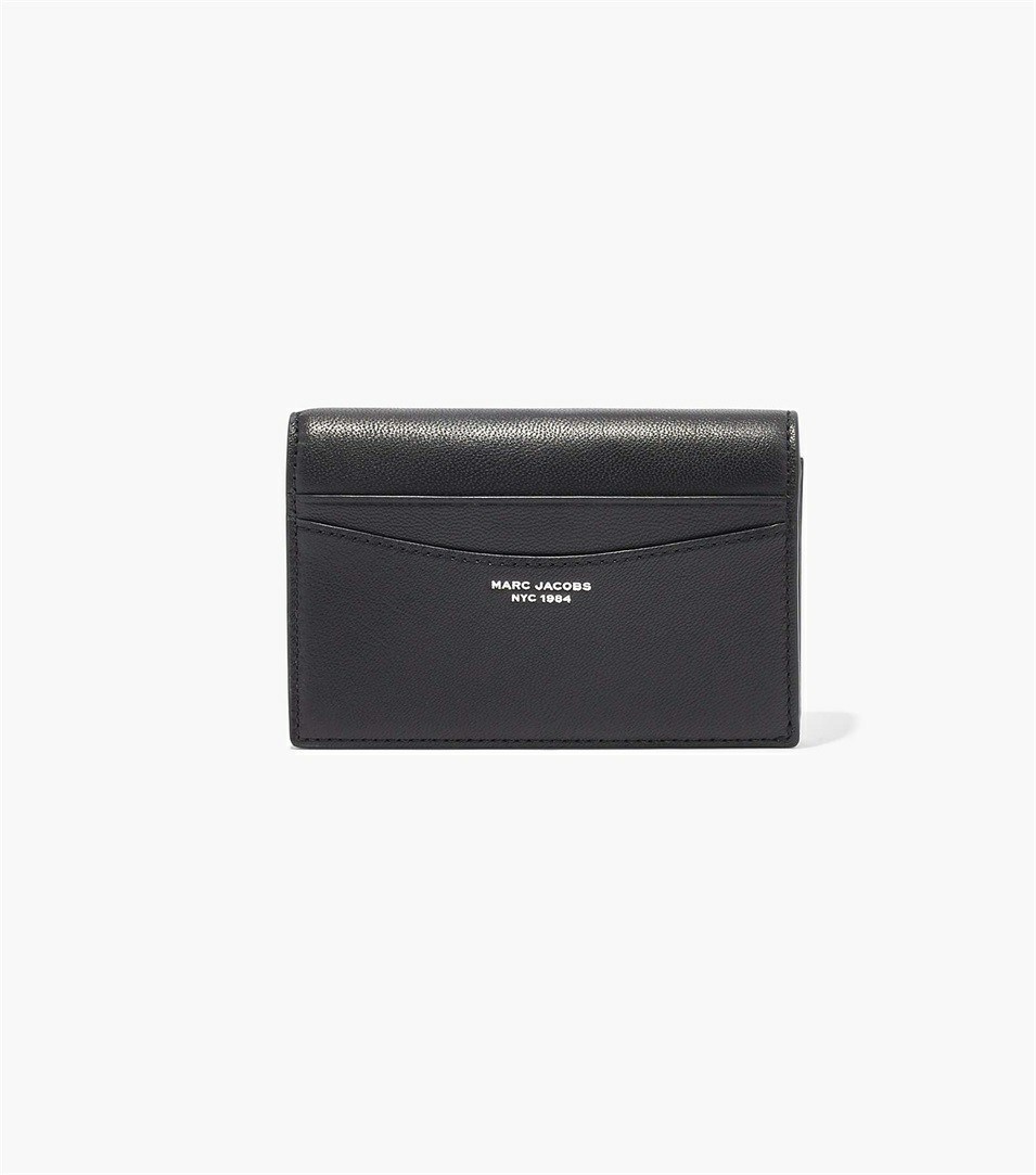 Black Women\'s Marc Jacobs The Slim 84 Bifold Wallets | OYC-791504