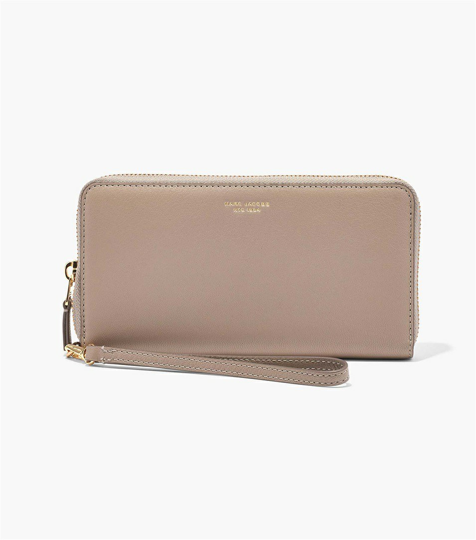 Black Women\'s Marc Jacobs The Slim 84 Continental Wristlet Wallets | EWL-419256