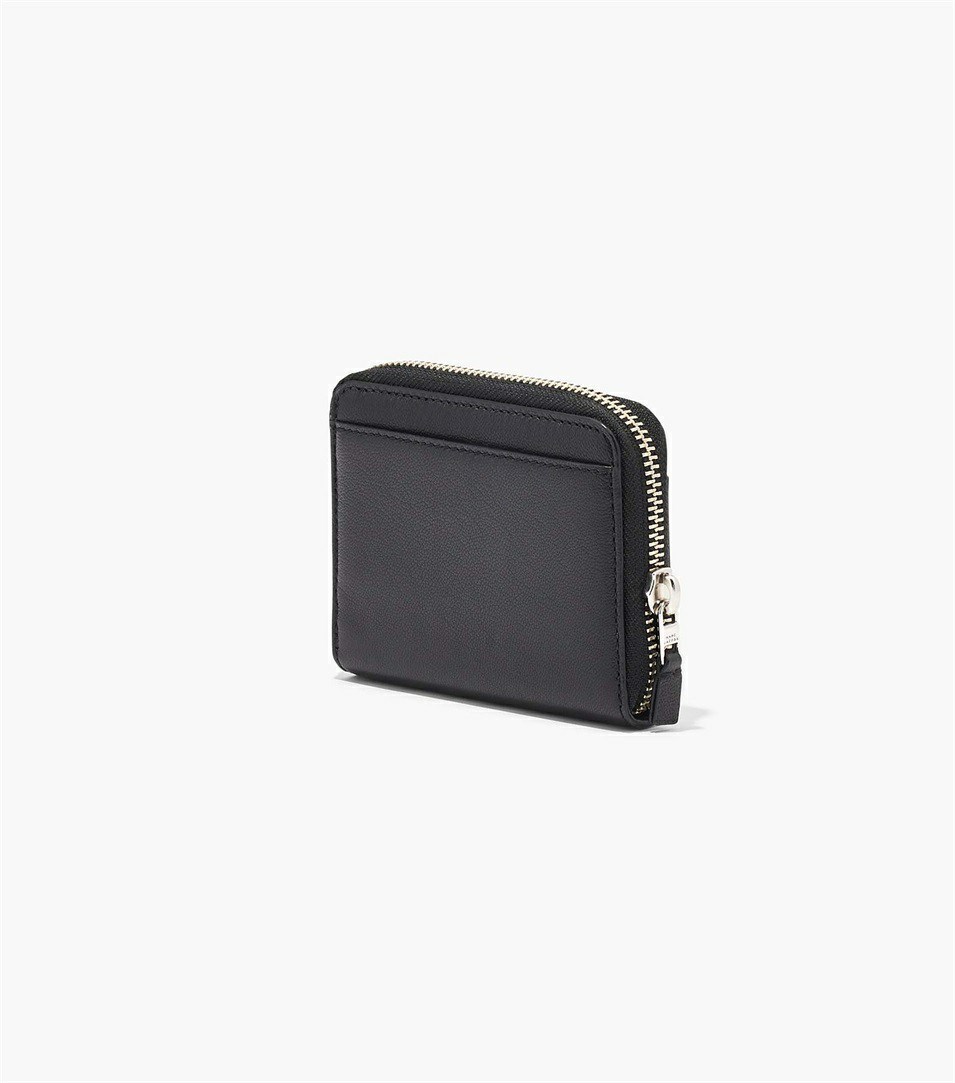 Black Women's Marc Jacobs The Slim 84 Zip Around Wallets | YAO-873591