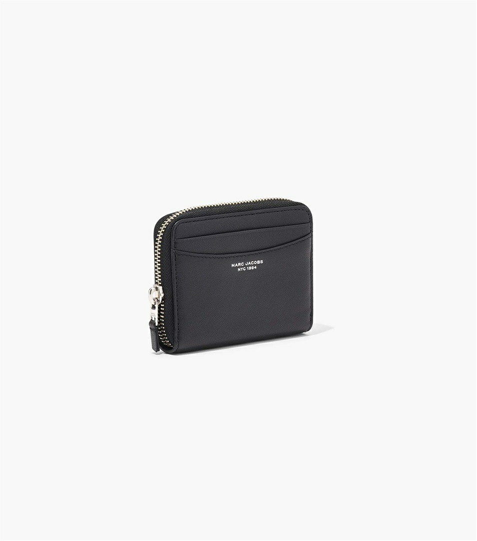 Black Women's Marc Jacobs The Slim 84 Zip Around Wallets | YAO-873591