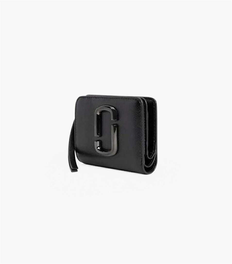 Black Women's Marc Jacobs The Snapshot Dtm Mini Compact Wallets | DOZ-643758