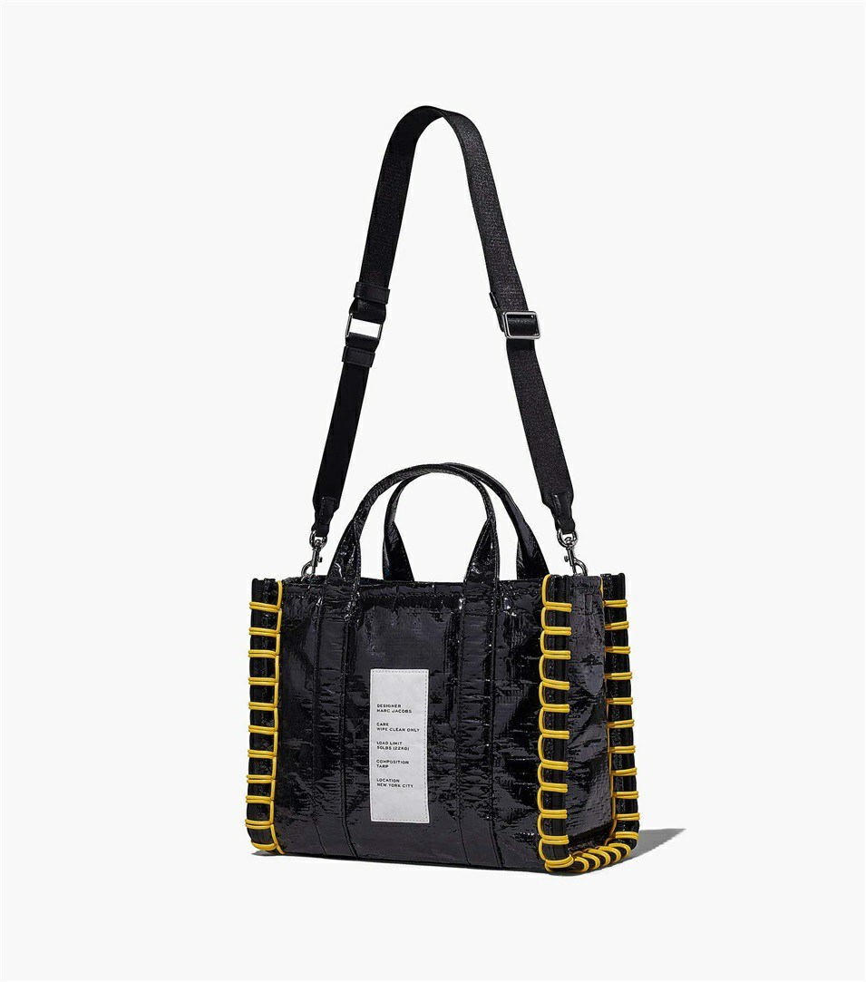 Black Women's Marc Jacobs The Tarp Medium Tote Bags | POC-759032