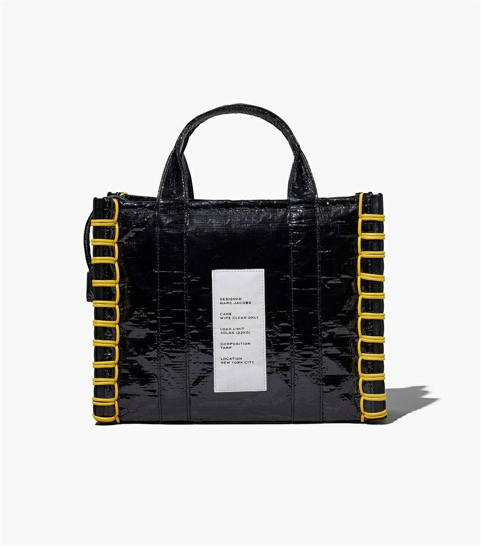 Black Women's Marc Jacobs The Tarp Medium Tote Bags | POC-759032