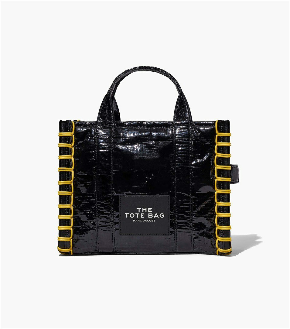 Black Women\'s Marc Jacobs The Tarp Medium Tote Bags | POC-759032