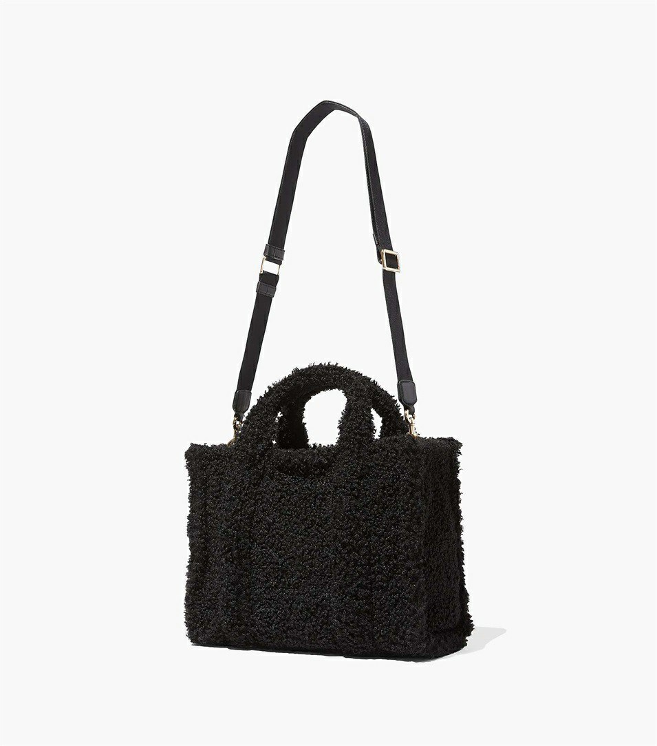 Black Women's Marc Jacobs The Teddy Medium Tote Bags | MRY-281435