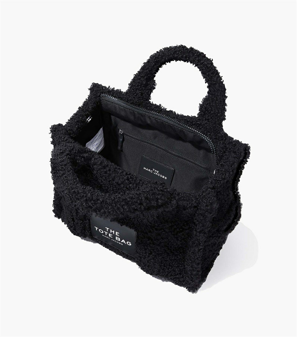 Black Women's Marc Jacobs The Teddy Medium Tote Bags | MRY-281435