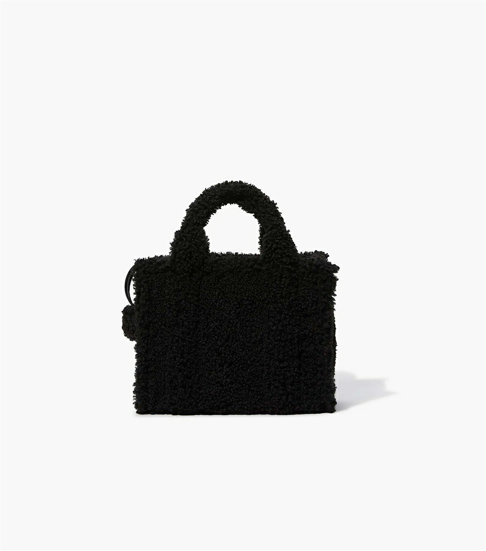 Black Women's Marc Jacobs The Teddy Mini Tote Bags | PQG-249517