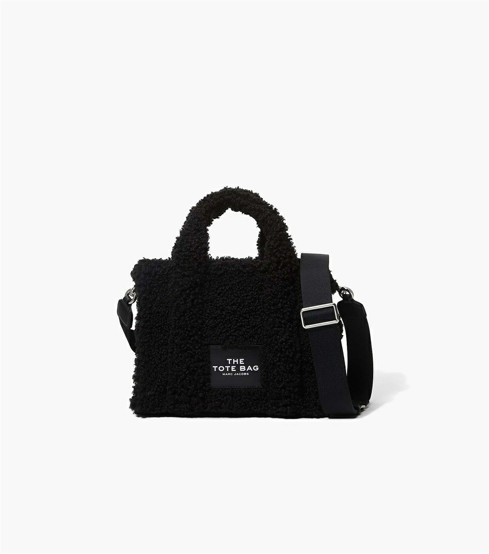 Black Women\'s Marc Jacobs The Teddy Mini Tote Bags | PQG-249517