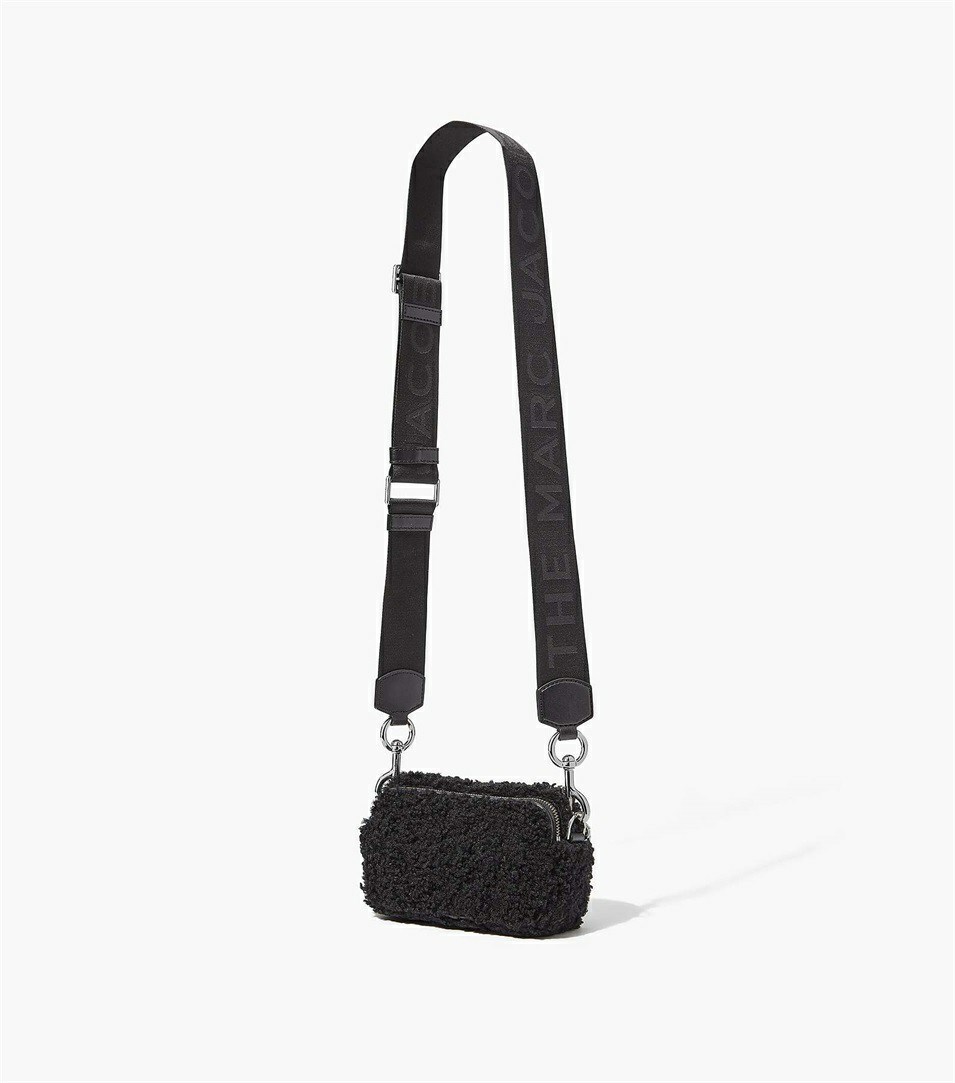 Black Women's Marc Jacobs The Teddy Snapshot Bags | QGU-620815