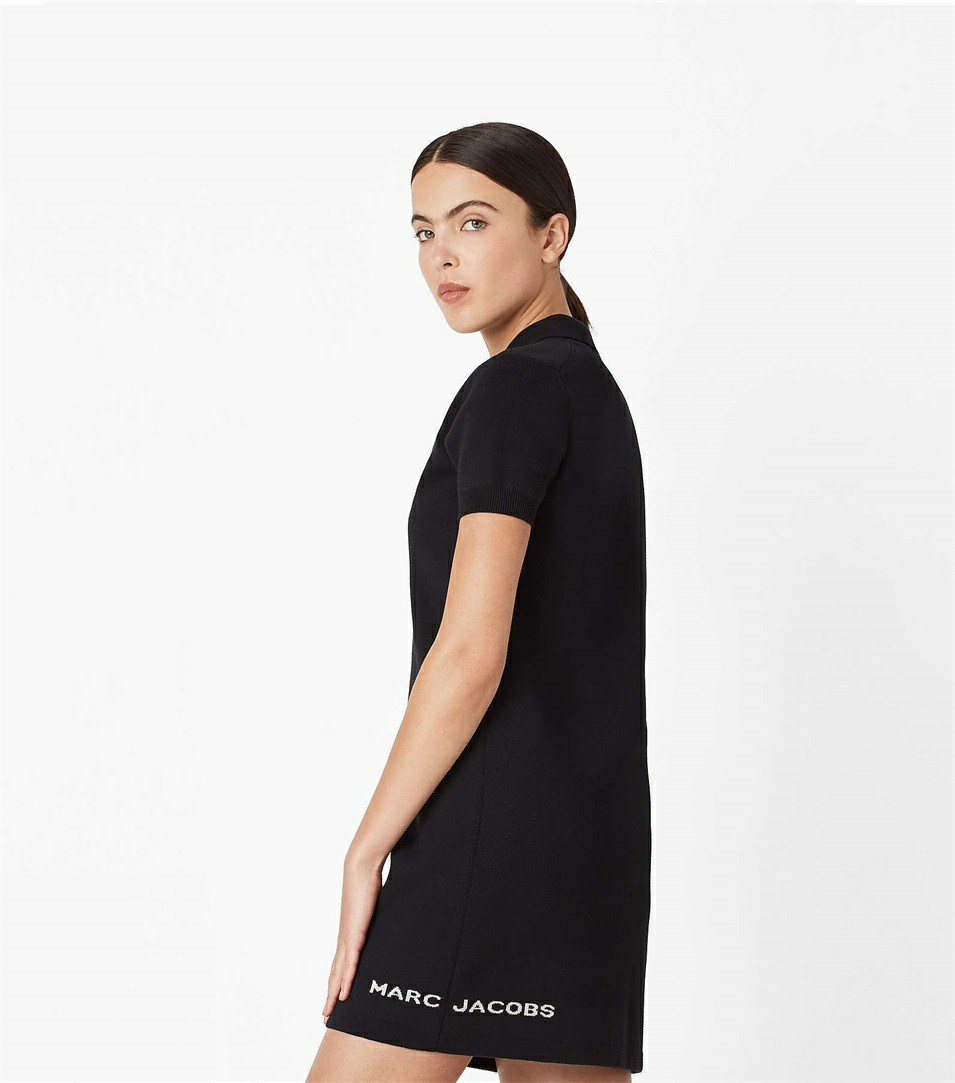 Black Women's Marc Jacobs The Tennis Dress | NWK-263987