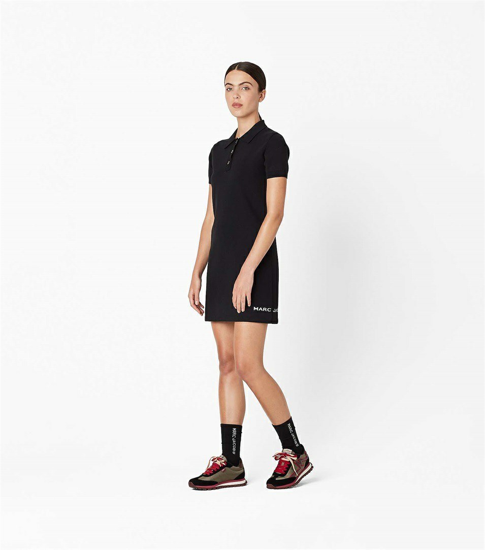 Black Women's Marc Jacobs The Tennis Dress | NWK-263987