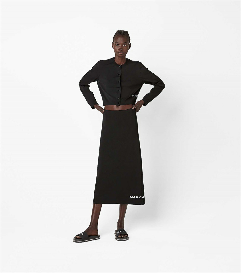 Black Women's Marc Jacobs The Tube Skirts | CTX-376210