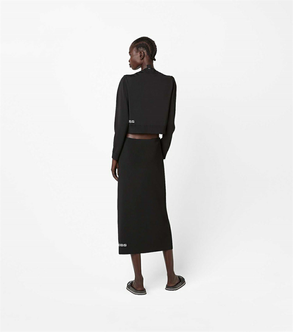 Black Women's Marc Jacobs The Tube Skirts | CTX-376210