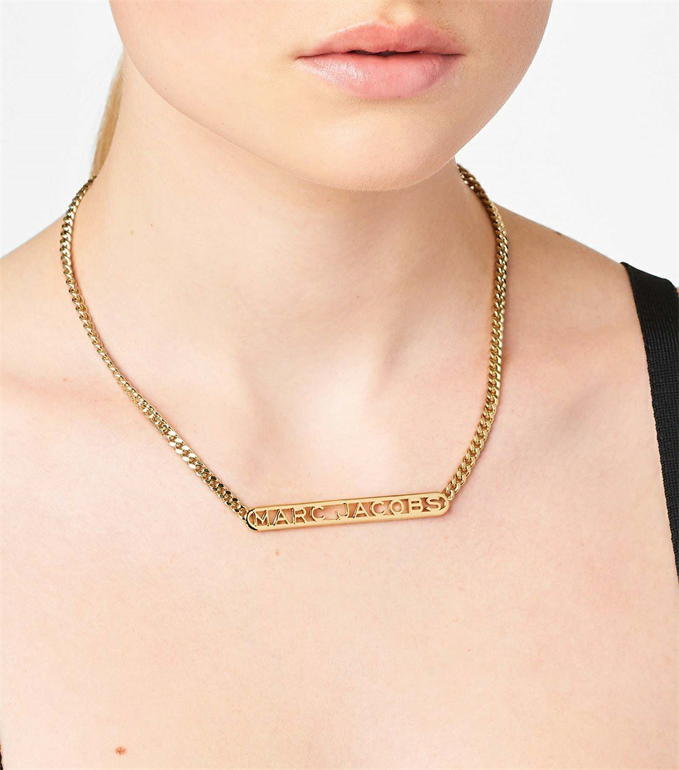 Gold Women's Marc Jacobs The Monogram Chain Jewelry | NJQ-063245