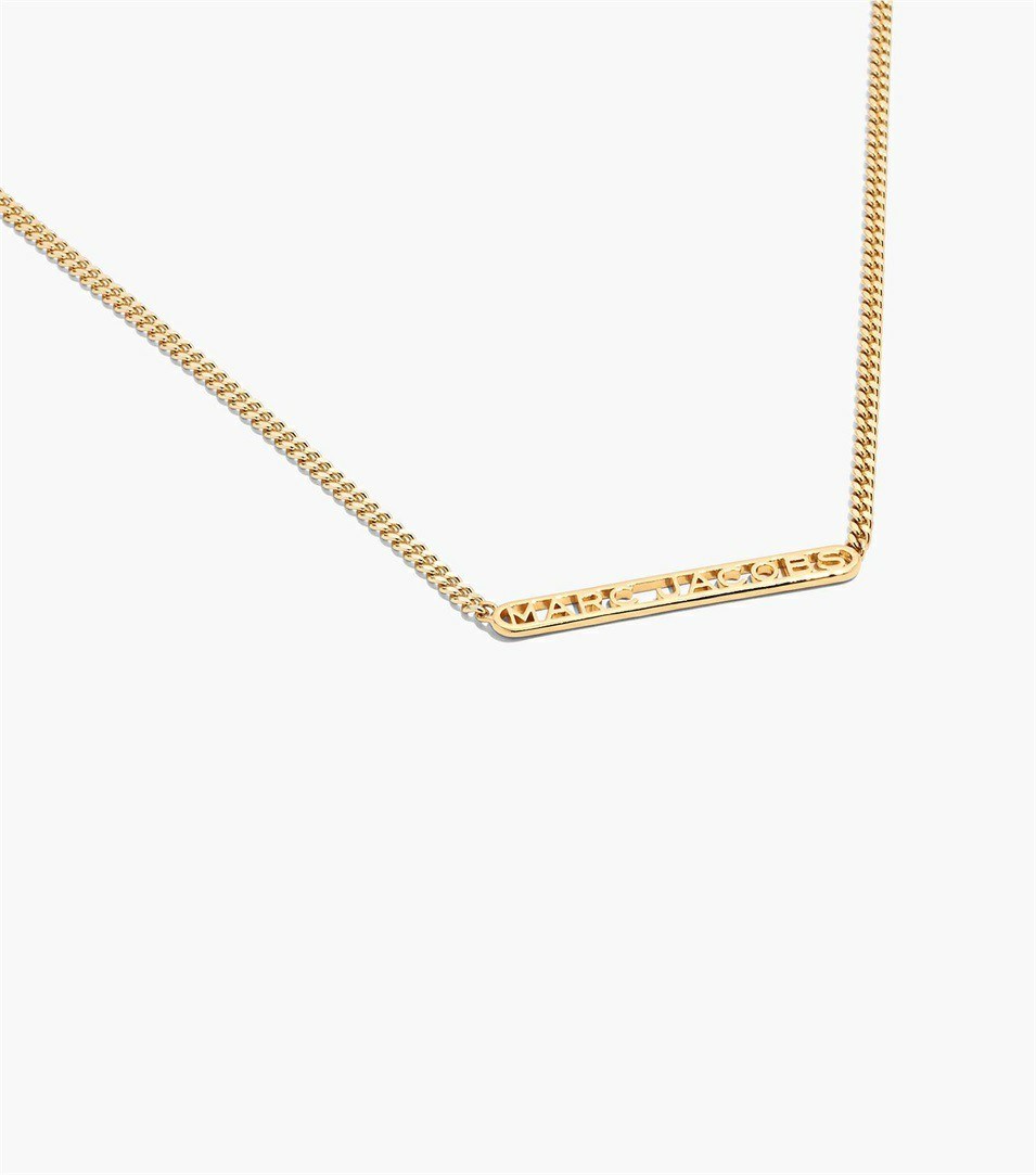 Gold Women's Marc Jacobs The Monogram Chain Jewelry | NJQ-063245