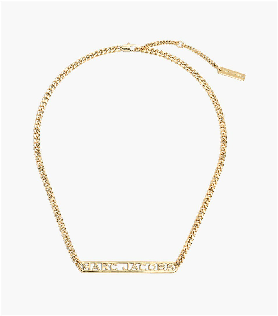 Gold Women\'s Marc Jacobs The Monogram Chain Jewelry | NJQ-063245