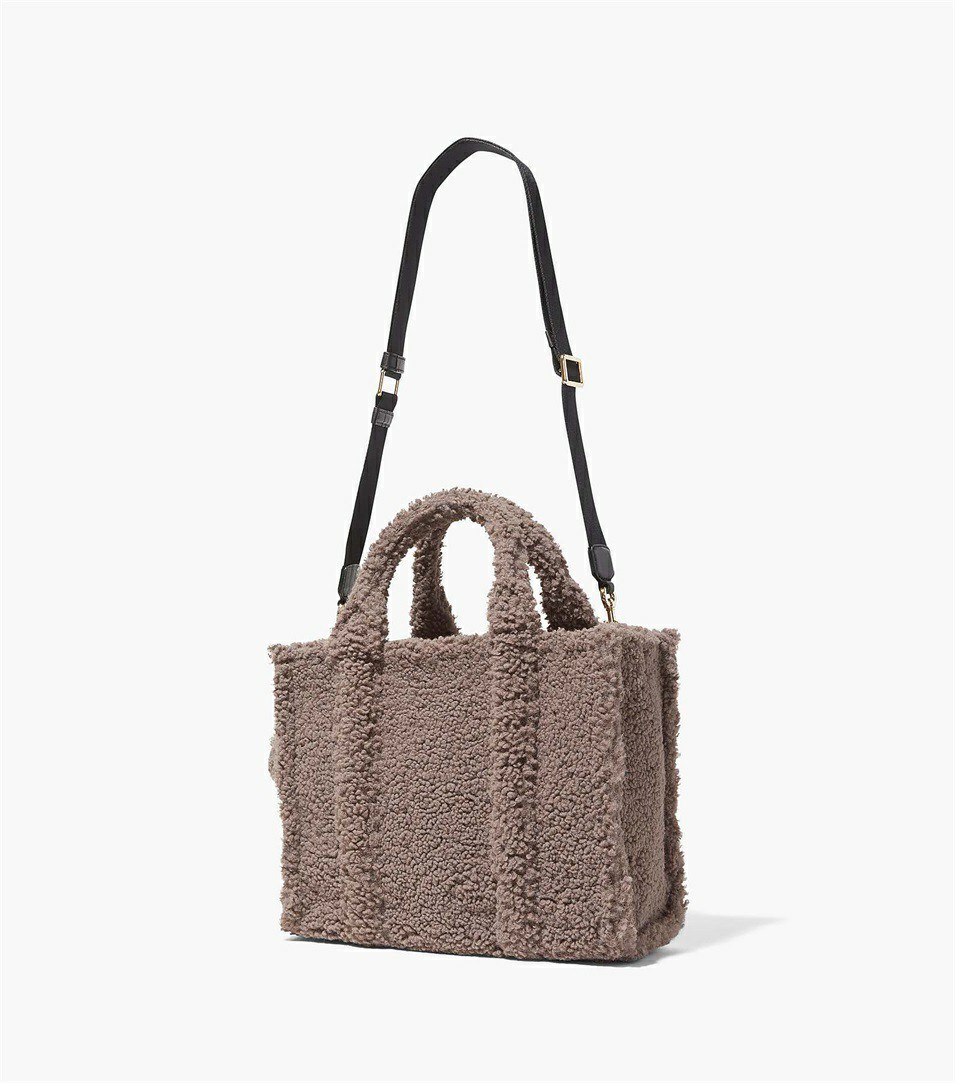 Grey Women's Marc Jacobs The Teddy Medium Tote Bags | SGL-457698