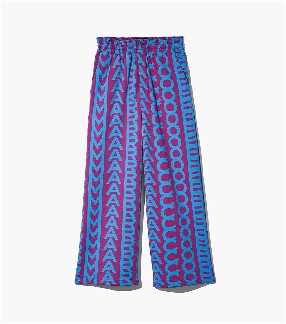 Purple / Blue Women\'s Marc Jacobs The Monogram Oversized Pants | LWV-315280