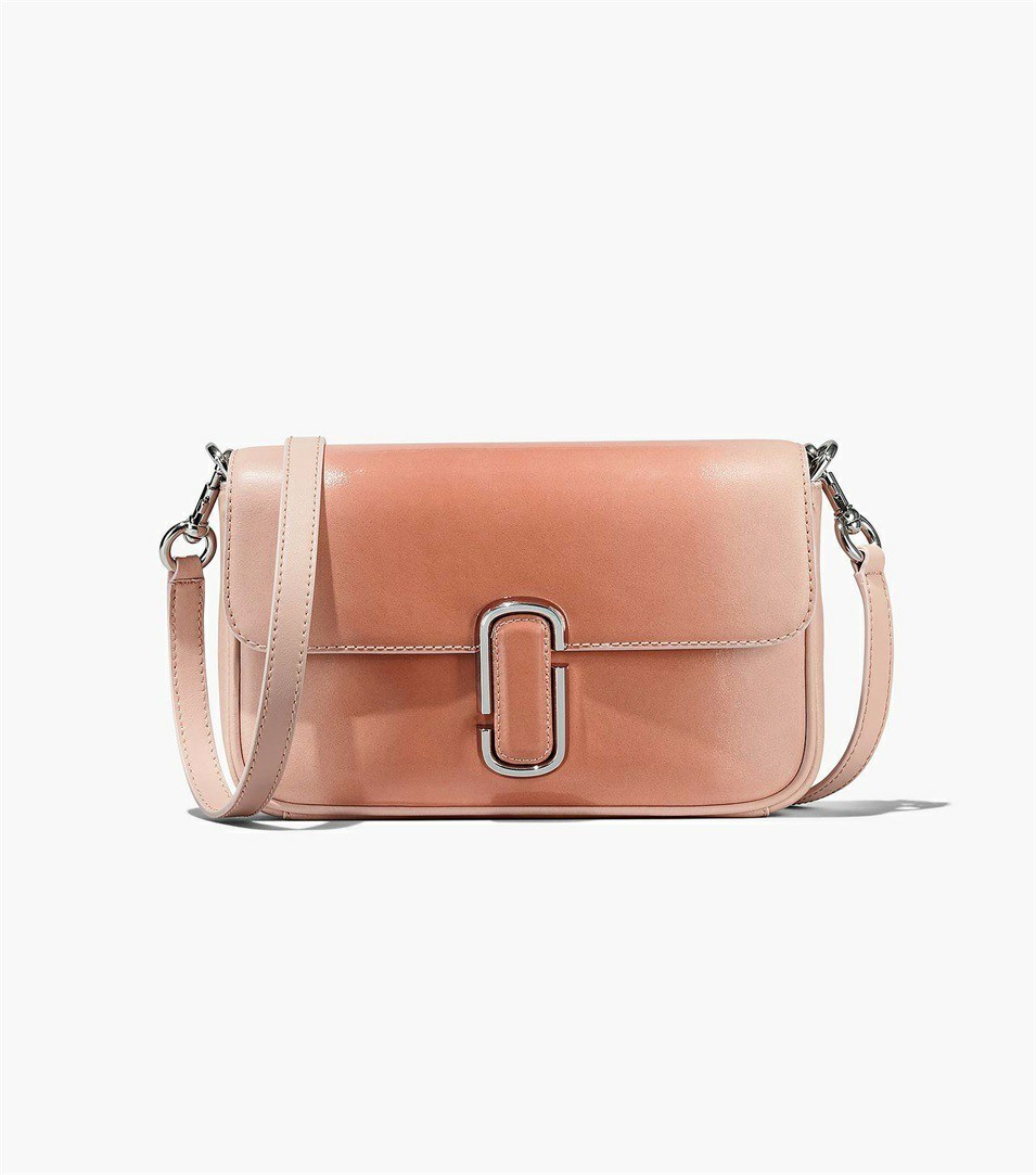 Rose Women's Marc Jacobs The Shadow Patent Leather J Marc Shoulder Bags | KJO-381974