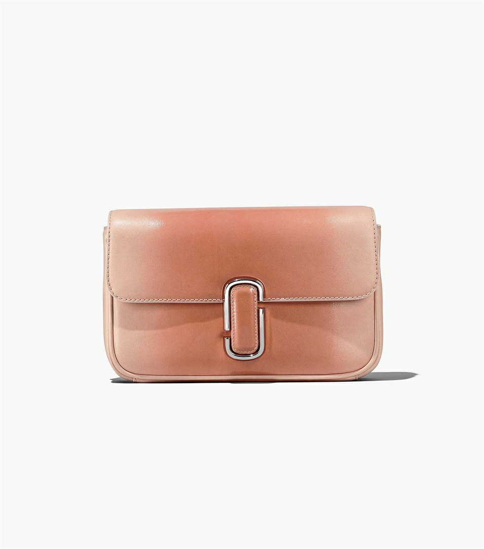 Rose Women's Marc Jacobs The Shadow Patent Leather J Marc Shoulder Bags | KJO-381974