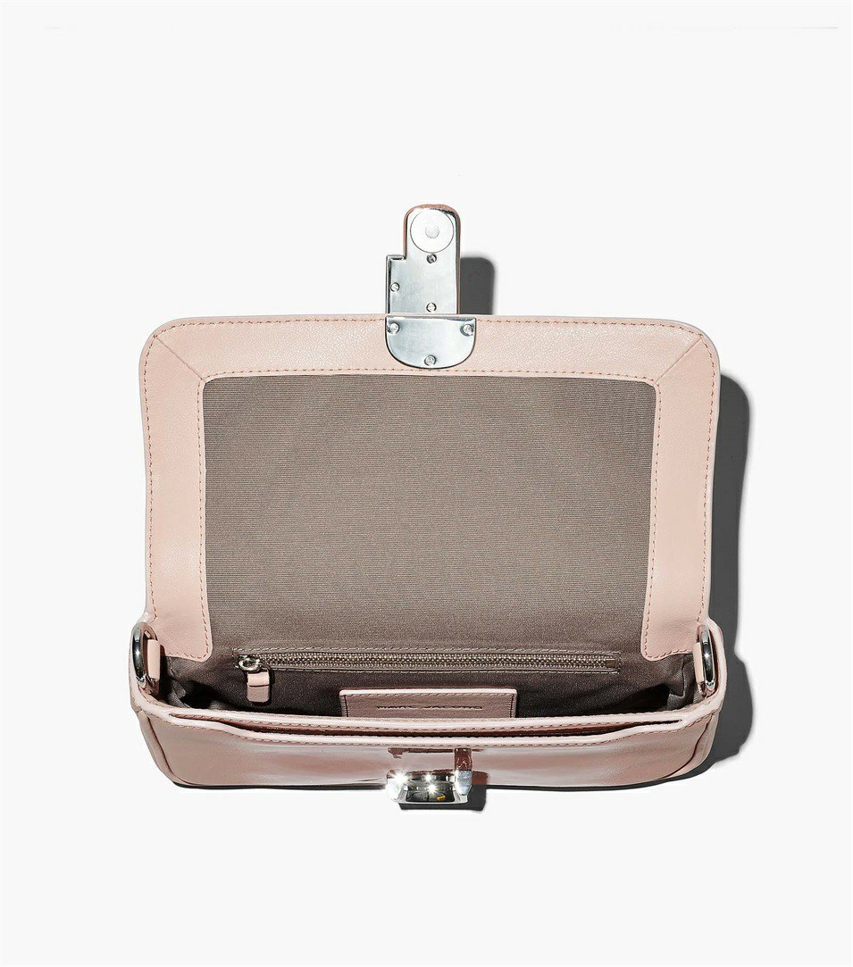 Rose Women's Marc Jacobs The Shadow Patent Leather J Marc Shoulder Bags | KJO-381974