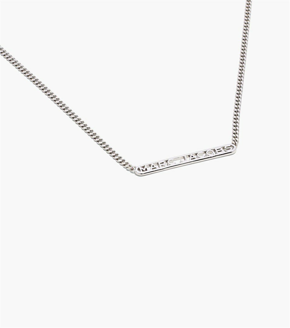 Silver Women's Marc Jacobs The Monogram Chain Jewelry | RPB-386752