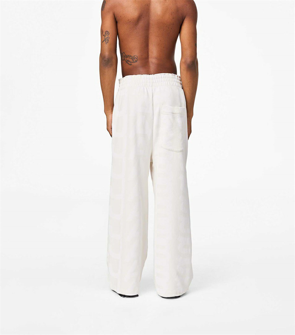 White Women's Marc Jacobs The Monogram Oversized Pants | DEC-163095