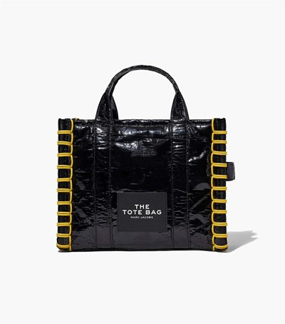 Black Women's Marc Jacobs The Tarp Medium Tote Bags | POC-759032