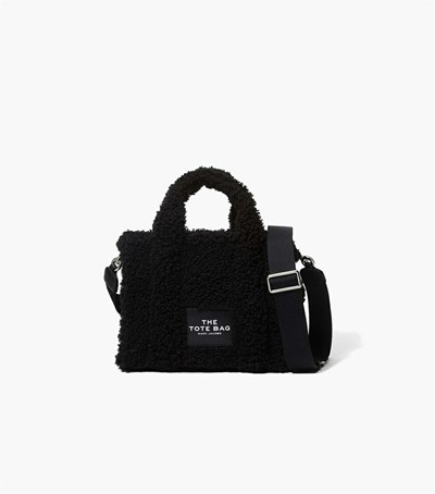 Black Women's Marc Jacobs The Teddy Mini Tote Bags | PQG-249517