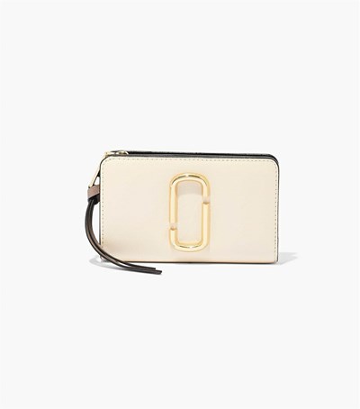 White Multicolor Women's Marc Jacobs The Snapshot Compact Wallets | WFK-895643