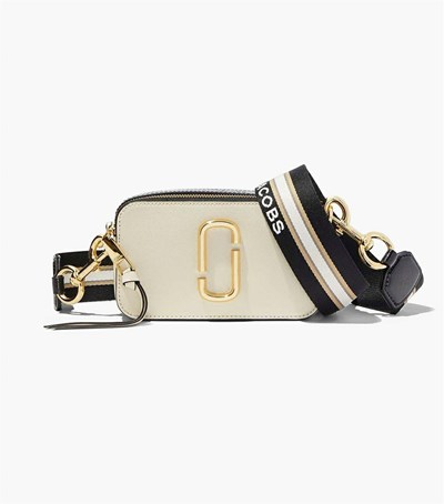 White Multicolor Women's Marc Jacobs The Snapshot Bags | XMC-156349